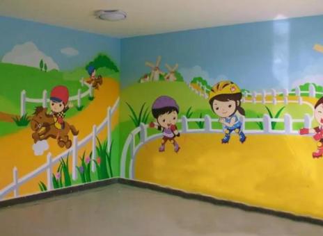 绥阳幼儿园墙体彩绘制作流程及注意事项