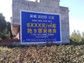 绥阳墙体广告的好处
