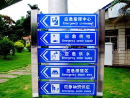 绥阳标识导向系统设计需要掌握的四大元素